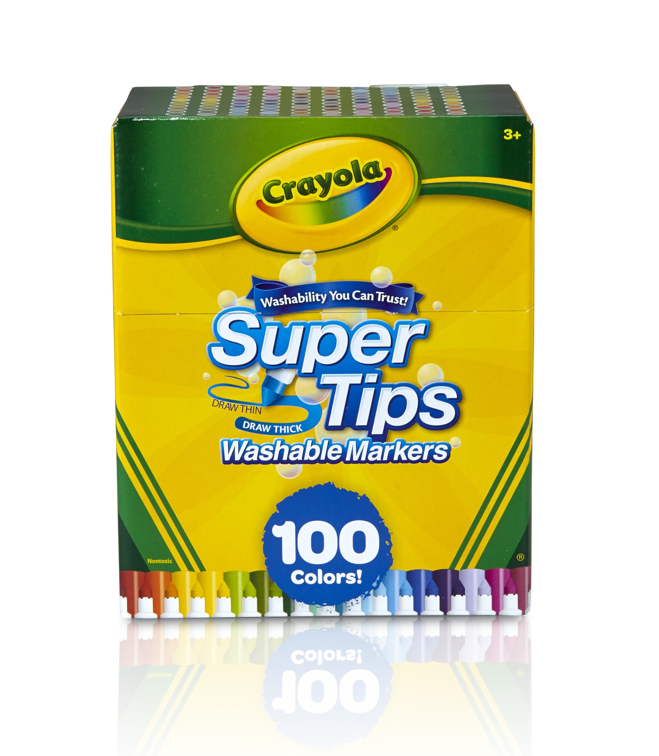 Crayola Super Tips Marker Set 100 Count