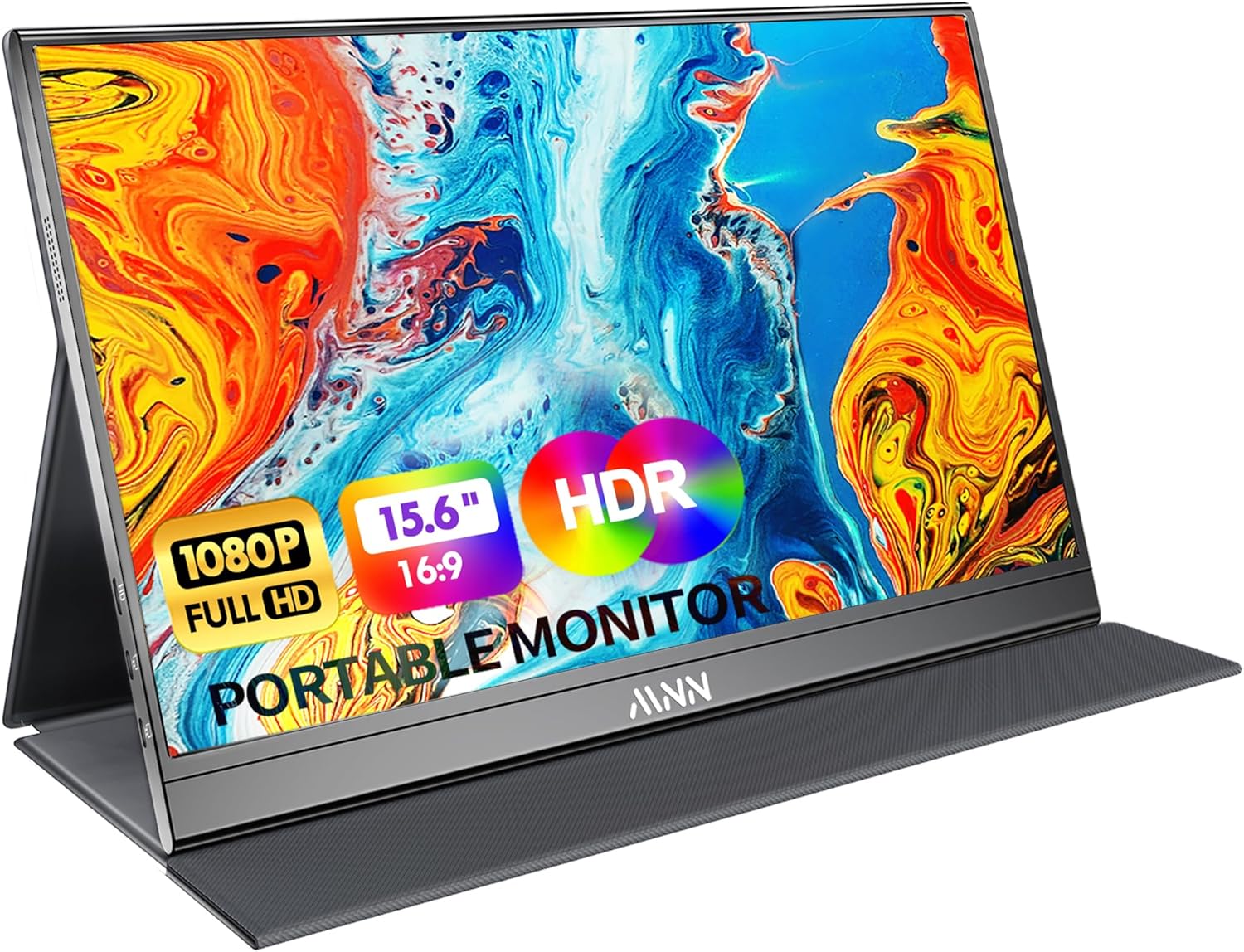 Mnn Portable Monitor 15.6 Inch FHD 1080P