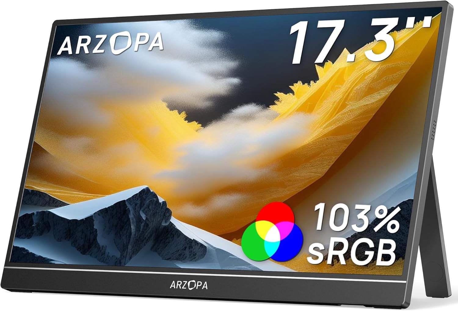 Arzopa 17.3 Inch Portable Monitor 1080P