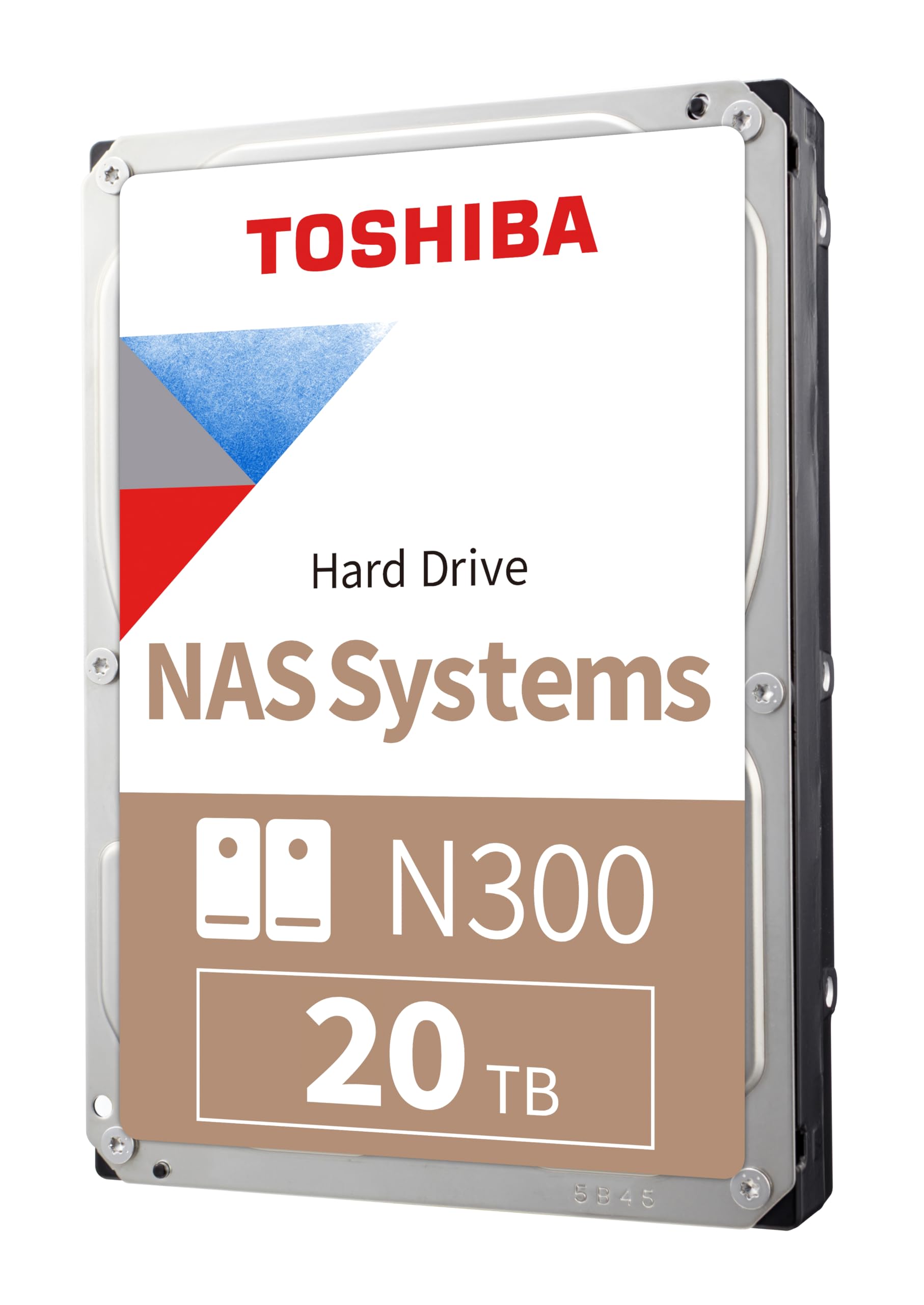 Toshiba N300 20TB NAS 3.5-Inch Internal Hard Drive