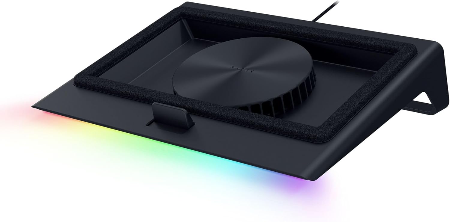 Razer Adaptive Smart Laptop Cooling Pad Intelligent Fan Control